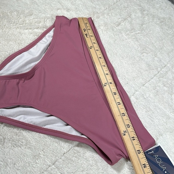 Aqua Couture Purple Swim Separate high waisted swim bottoms size Medium NWT - Picture 11 of 12